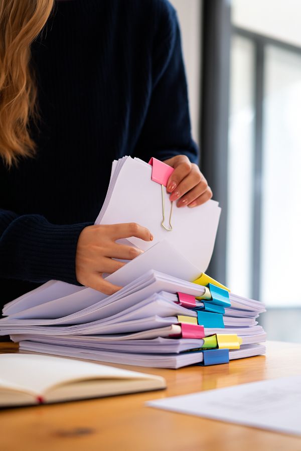 Servicio administrativo para empresas. Gestión documental.