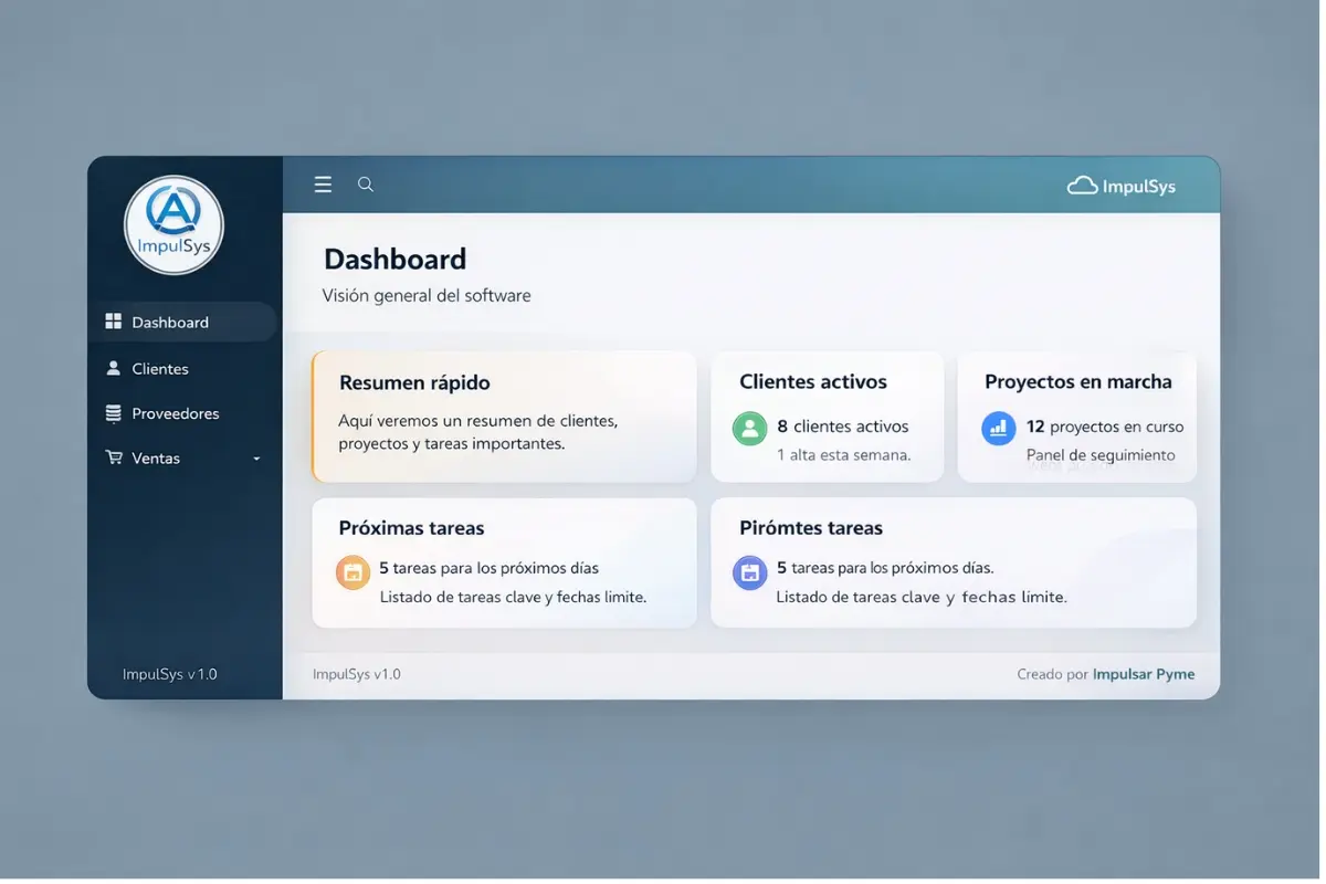 Software de gestión para pymes con ImpulSys